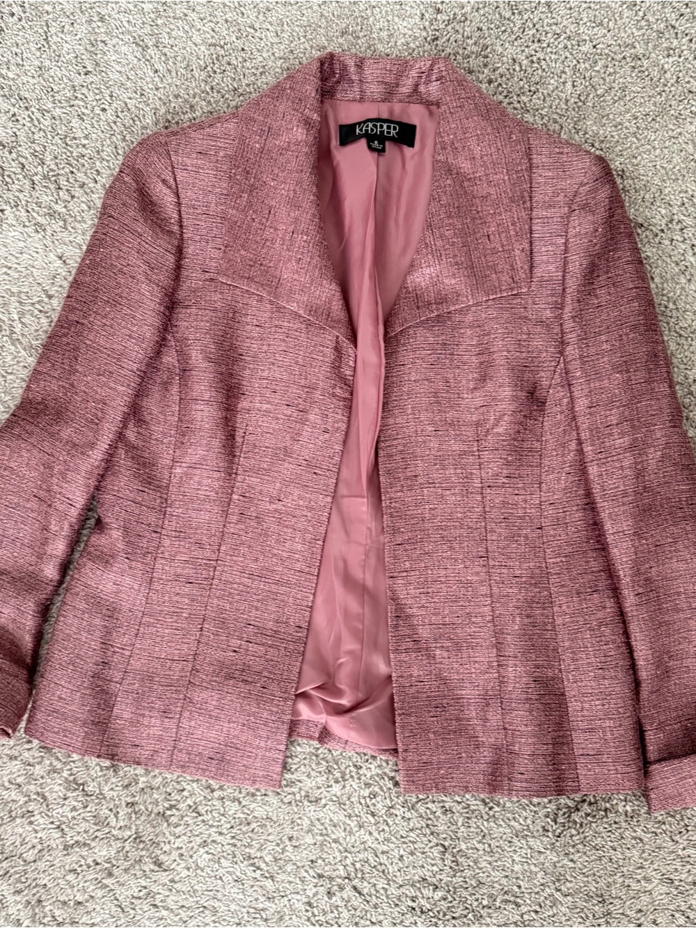Kasper Open Front Blazer
